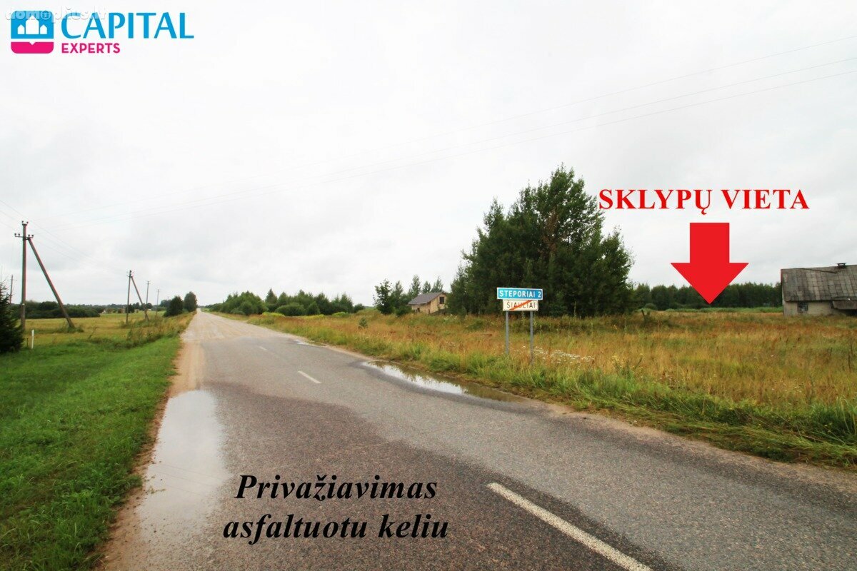 Parduodamas sklypas Širvintų rajono sav., Šiauliuose