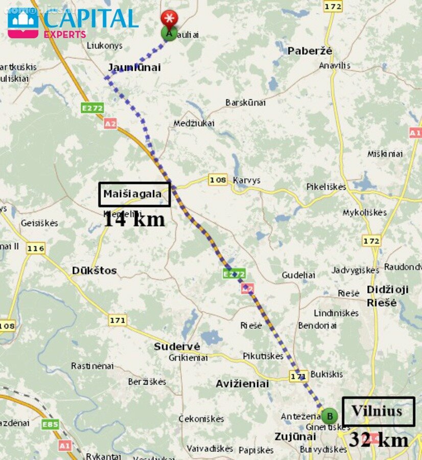 Parduodamas sklypas Širvintų rajono sav., Šiauliuose