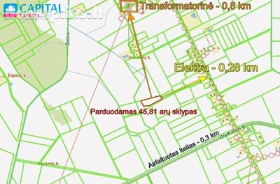Parduodamas sklypas Širvintų rajono sav., Gavėniuose