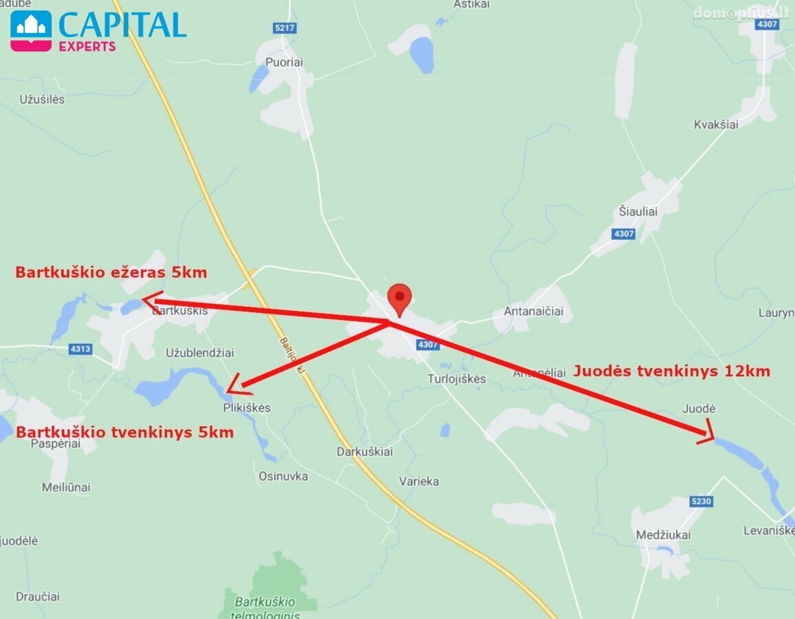 Участок Širvintų rajono sav., Jauniūnuose
