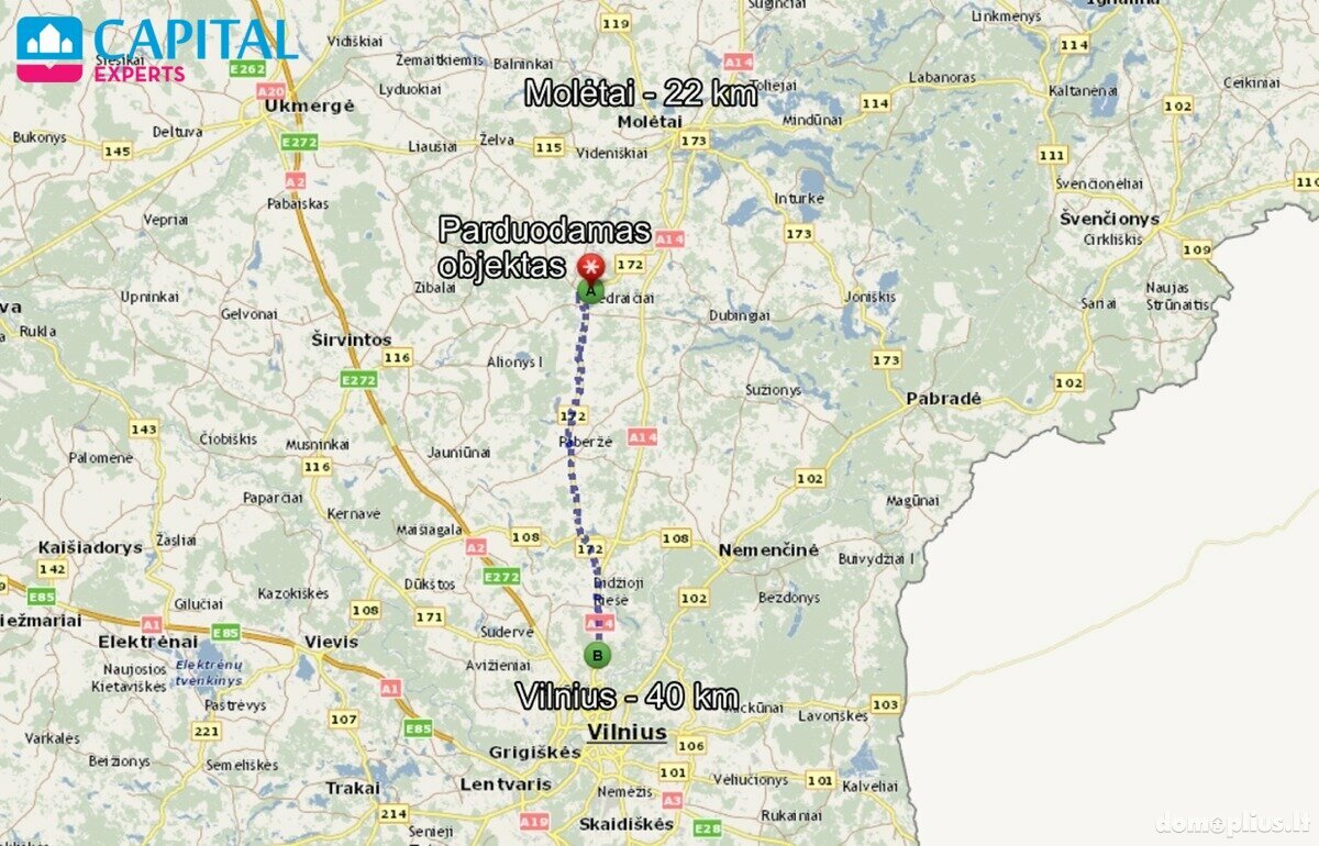 Parduodamas sklypas Molėtų rajono sav., Giedraičiuose