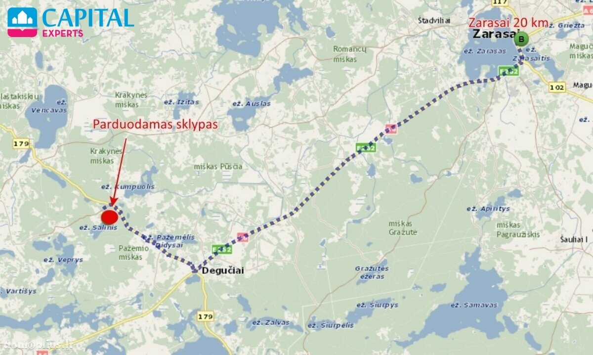 Parduodamas sklypas Zarasų rajono sav., Savičiūnuose