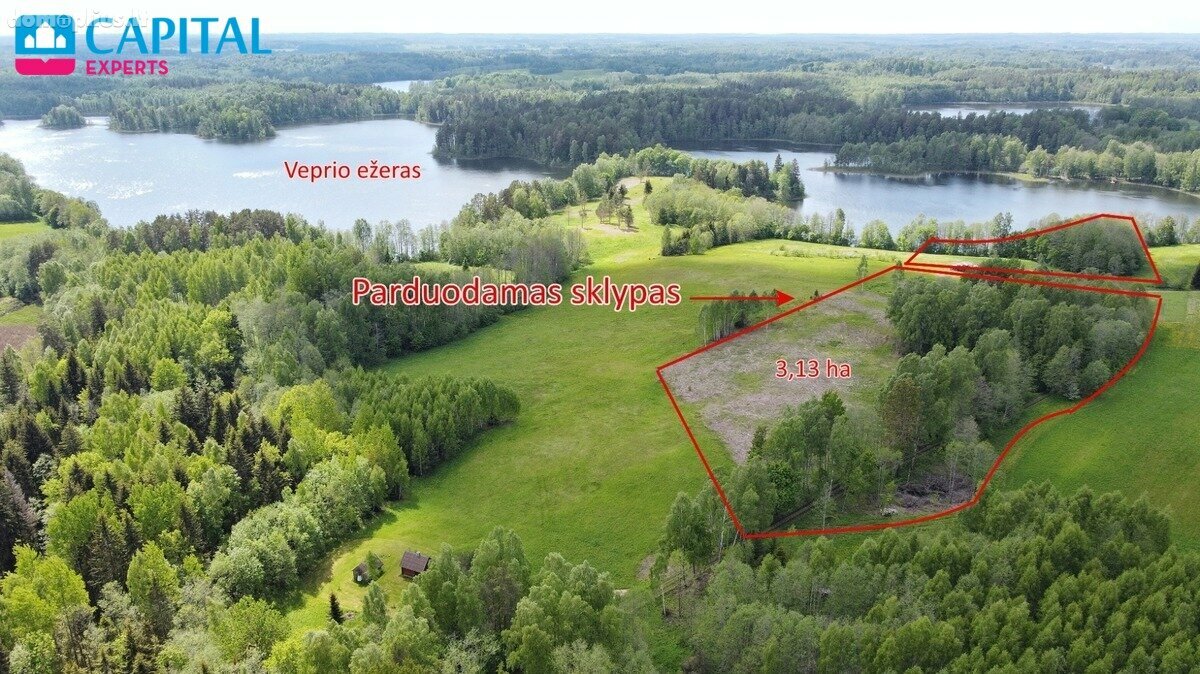 Parduodamas sklypas Zarasų rajono sav., Steponiškėse