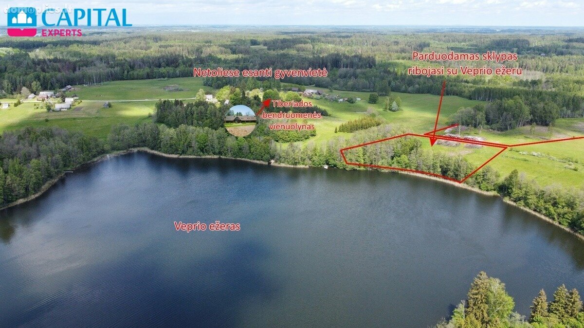 Parduodamas sklypas Zarasų rajono sav., Steponiškėse