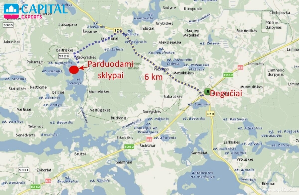 Parduodamas sklypas Zarasų rajono sav., Steponiškėse