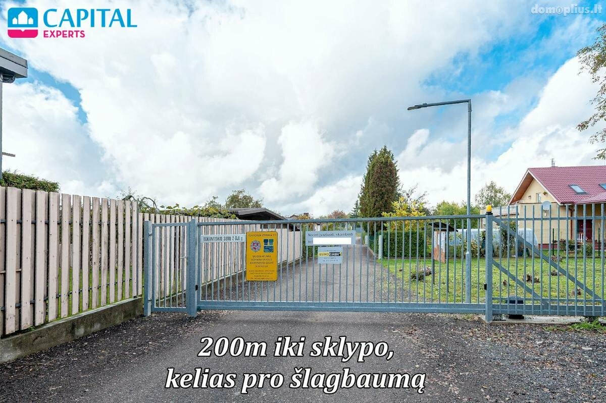 Parduodamas sklypas Vilniuje, Antakalnyje, Rokantiškių Sodų 2-oji g.