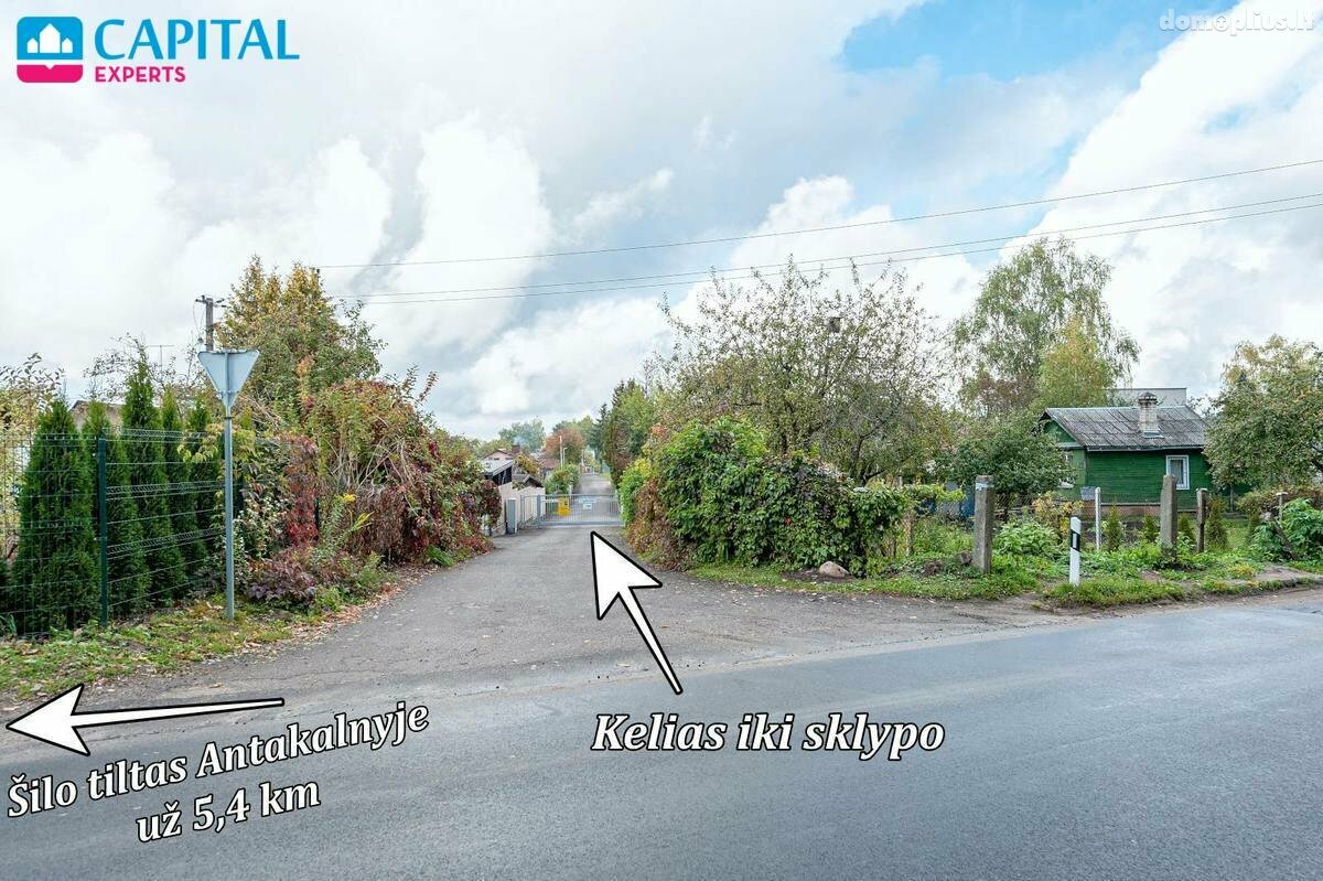 Parduodamas sklypas Vilniuje, Antakalnyje, Rokantiškių Sodų 2-oji g.