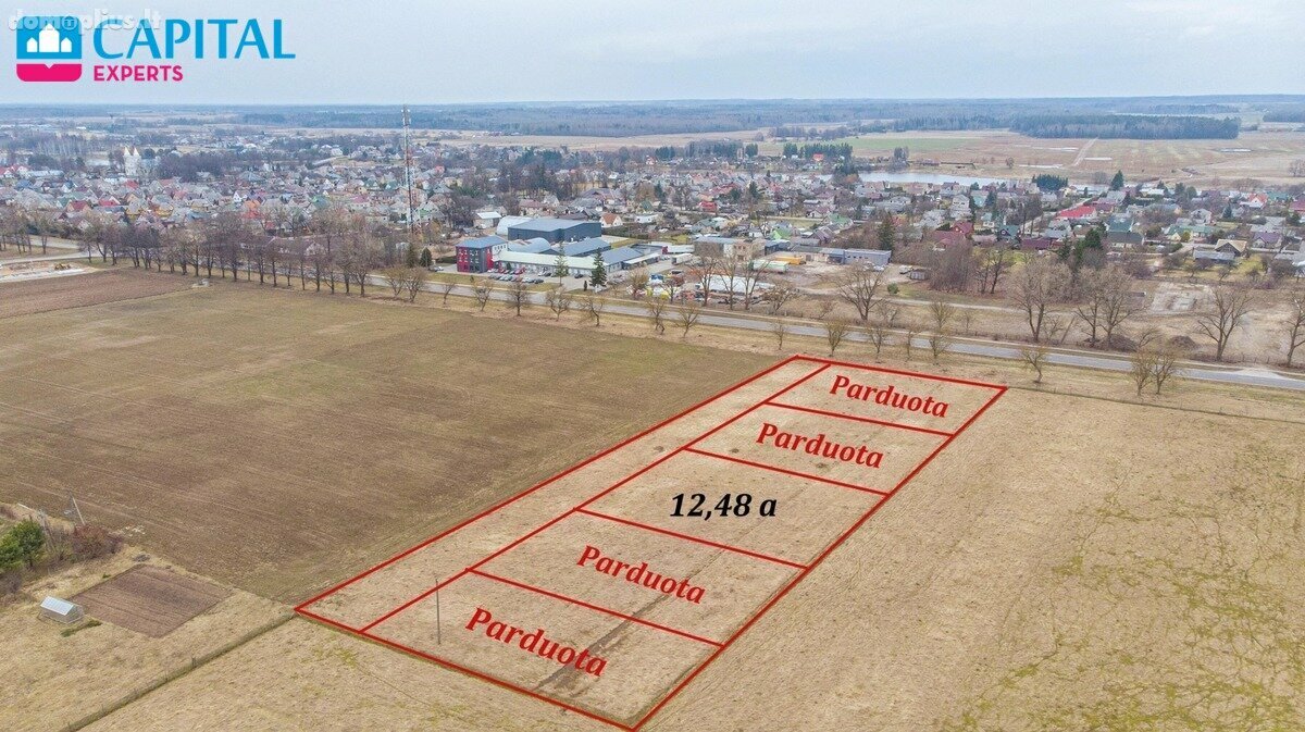 Parduodamas sklypas Širvintų rajono sav., Kabaldoje