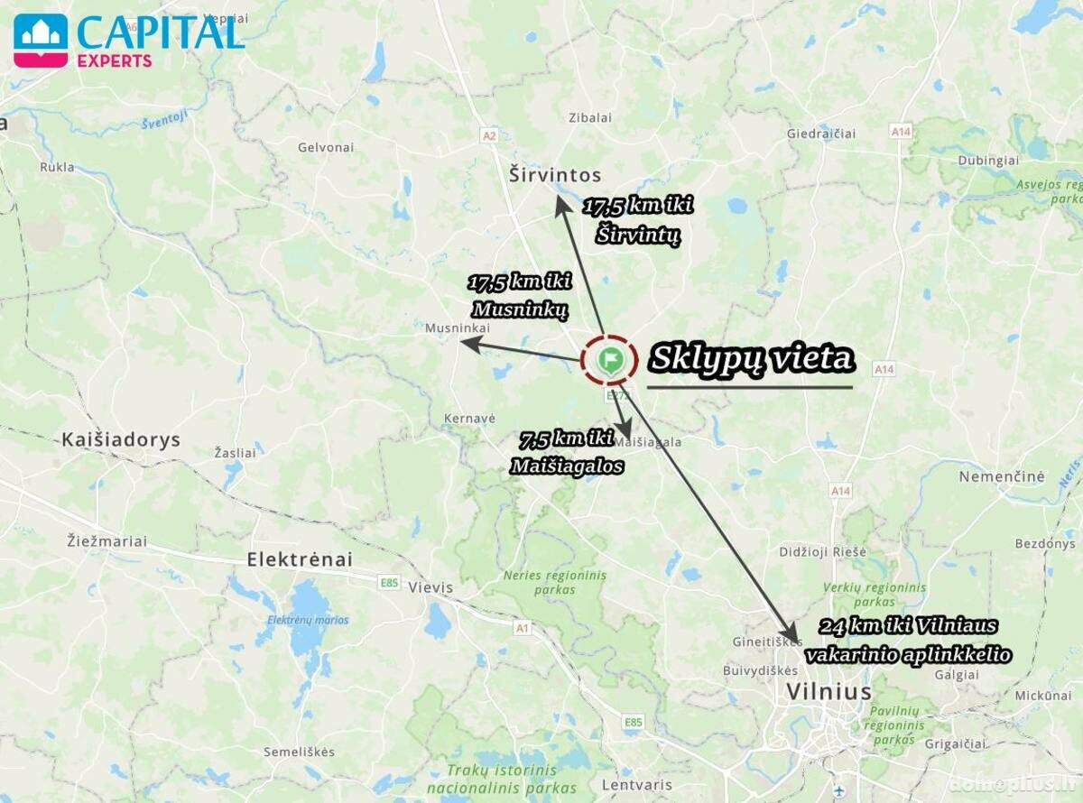 Parduodamas sklypas Širvintų rajono sav., Variekoje