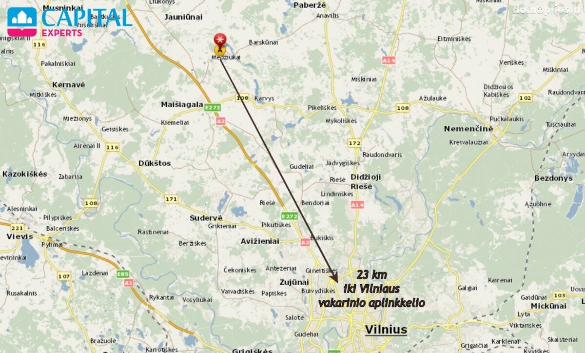 Parduodamas sklypas Širvintų rajono sav., Medžiukuose