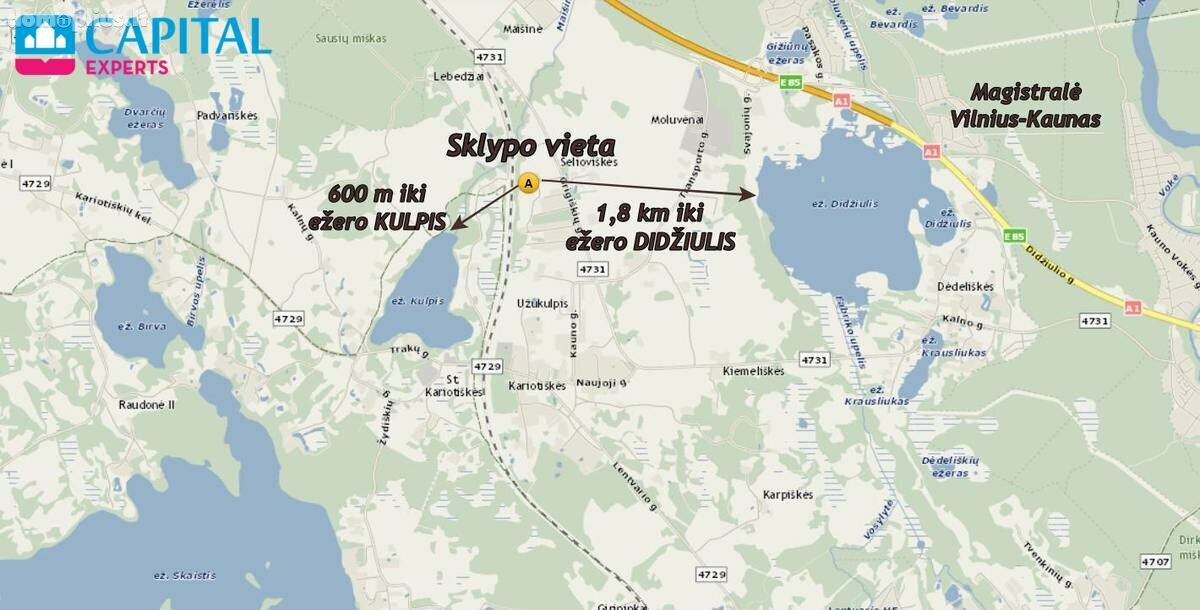 Parduodamas sklypas Trakų rajono sav., Selioviškėse
