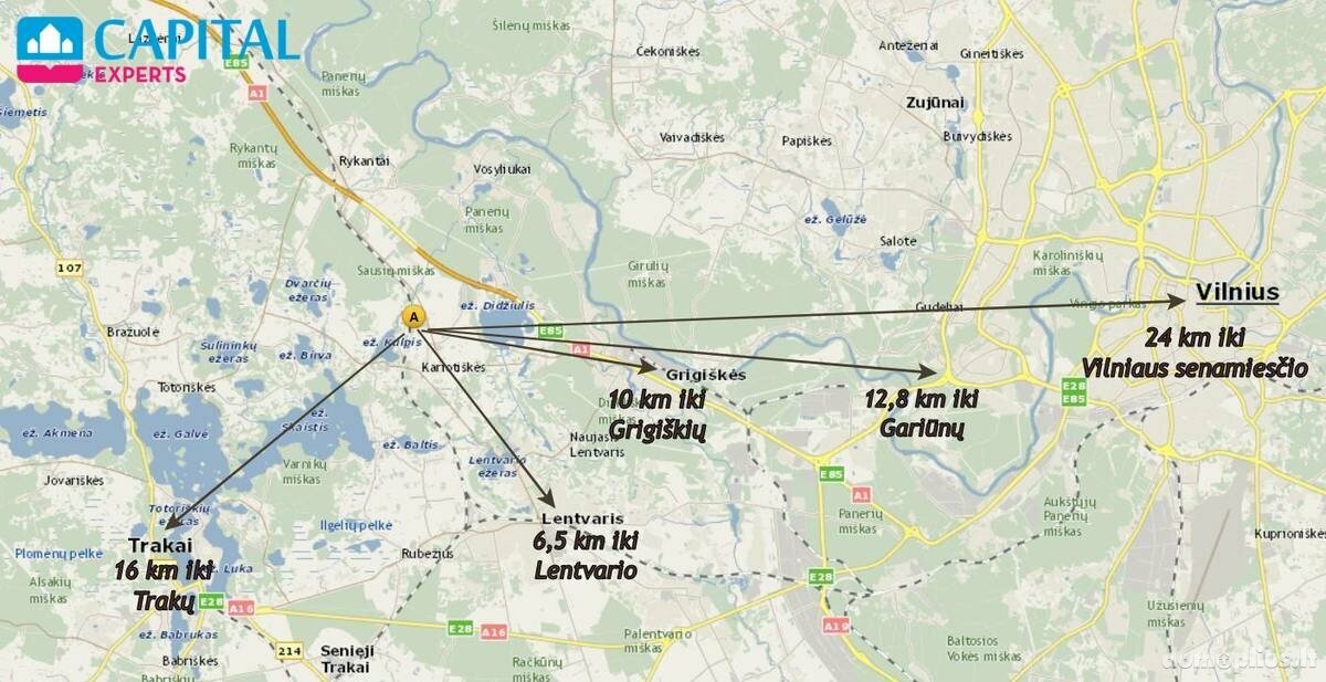 Parduodamas sklypas Trakų rajono sav., Selioviškėse