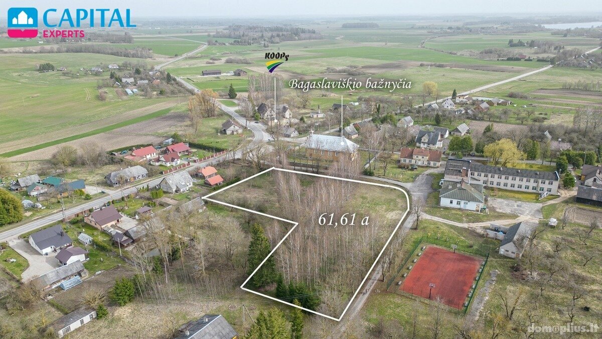 Parduodamas sklypas Širvintų rajono sav., Bagaslaviškyje