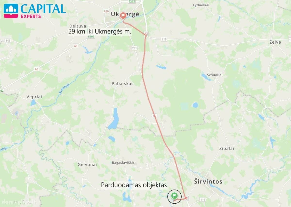 Участок Širvintų rajono sav., Družuose
