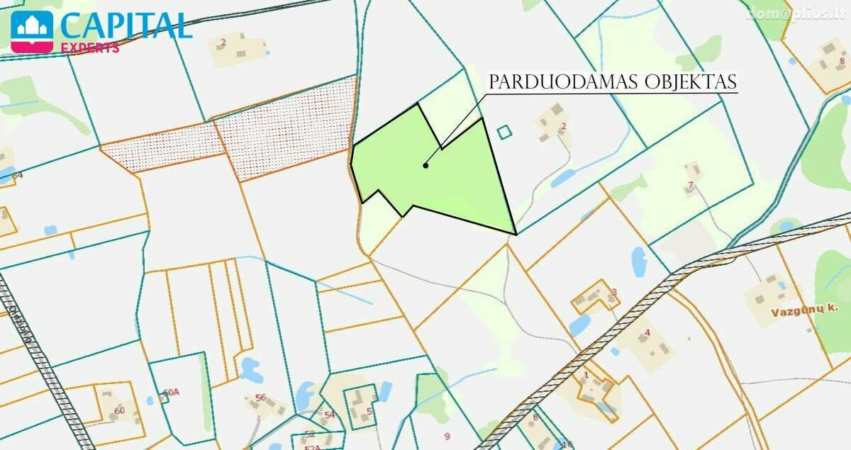 Parduodamas sklypas Širvintų rajono sav., Vazgūnuose