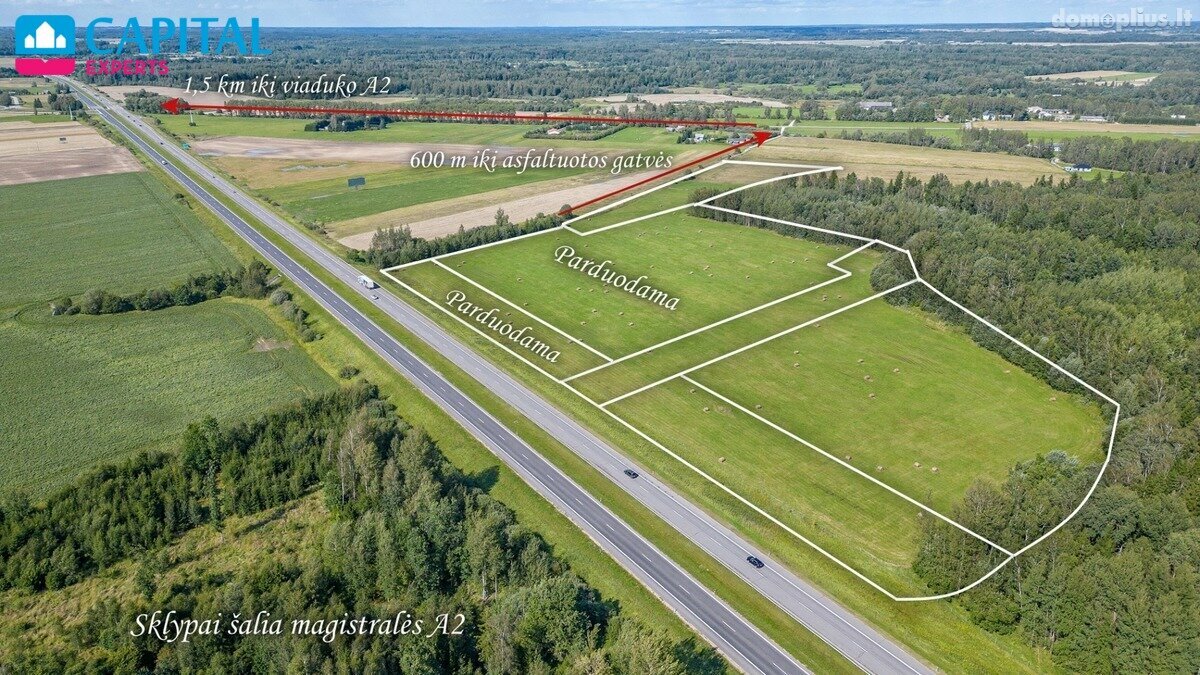 Parduodamas sklypas Širvintų rajono sav., Spadviliškiuose