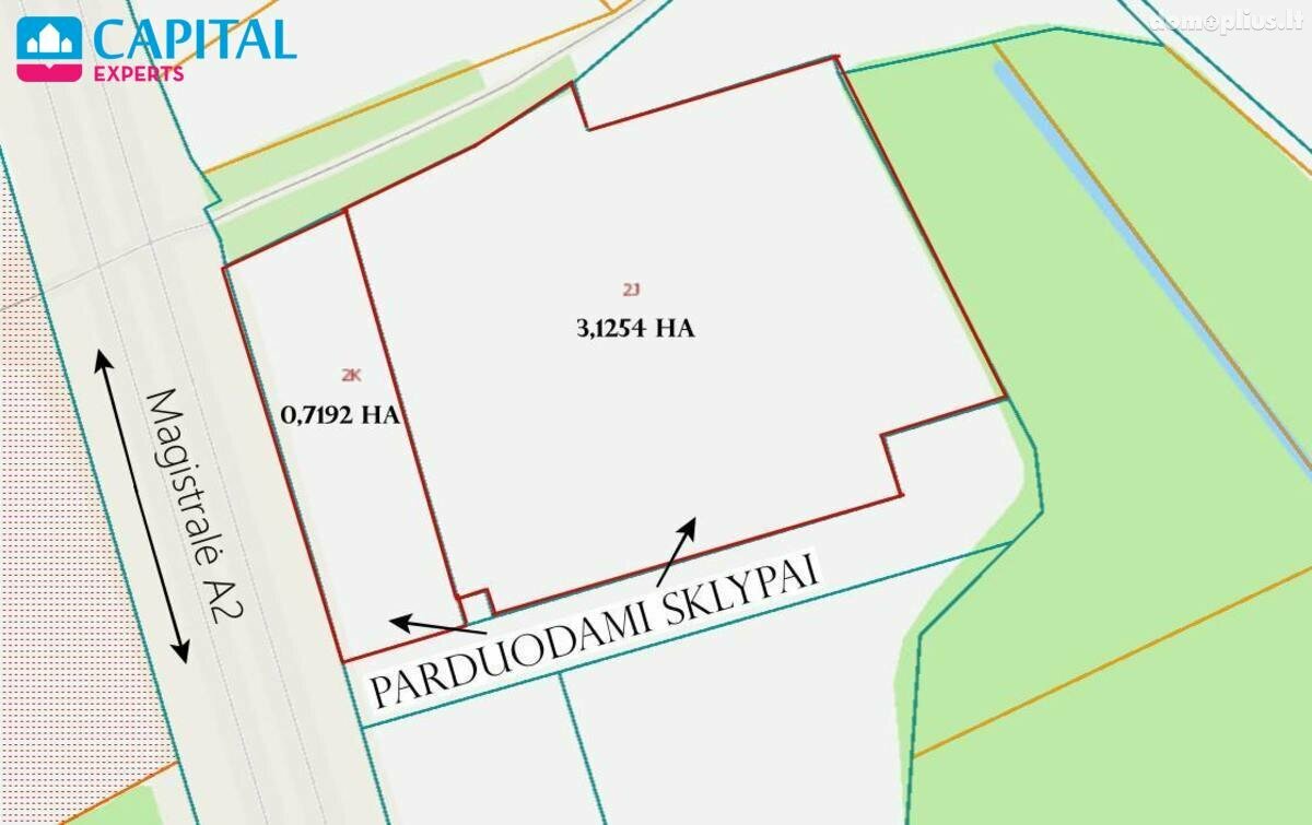 Parduodamas sklypas Širvintų rajono sav., Spadviliškiuose