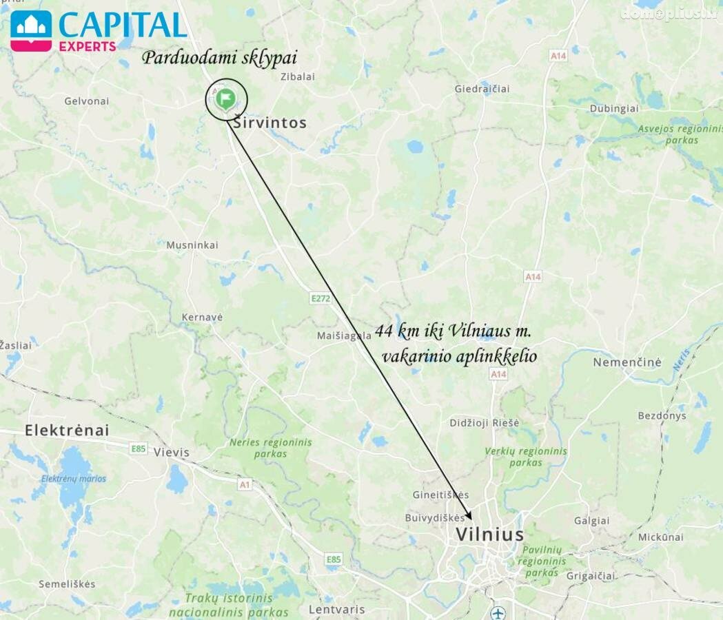 Parduodamas sklypas Širvintų rajono sav., Spadviliškiuose