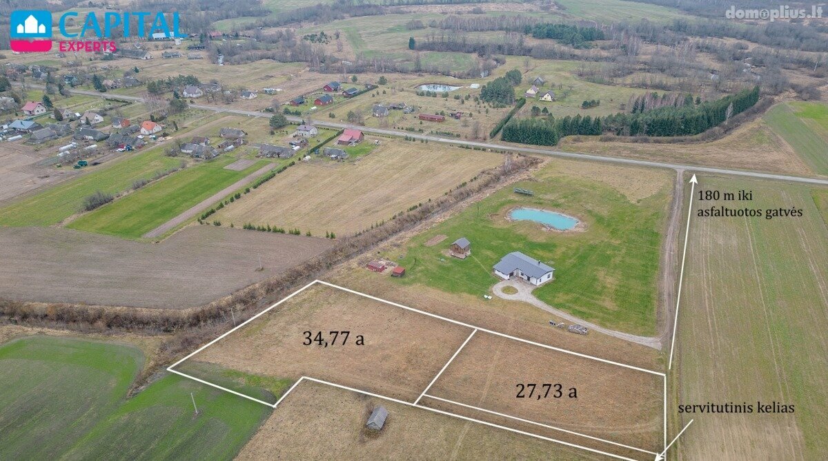 Parduodamas sklypas Širvintų rajono sav., Daubariškyje