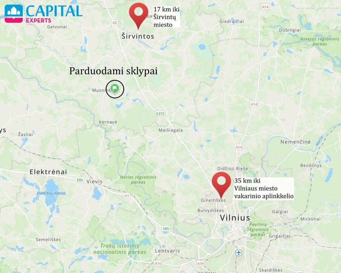 Parduodamas sklypas Širvintų rajono sav., Daubariškyje