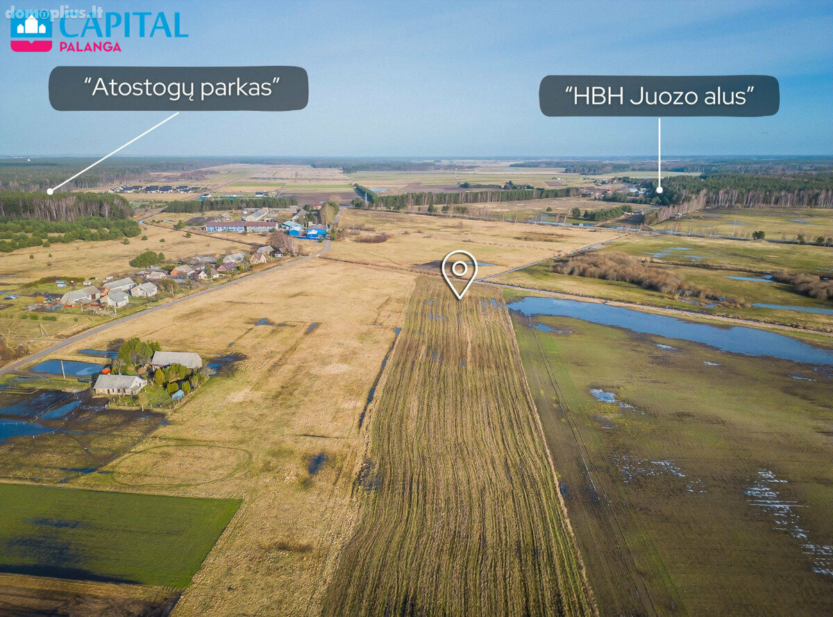 Land for sale Kretingos rajono sav., Užpelkiuose