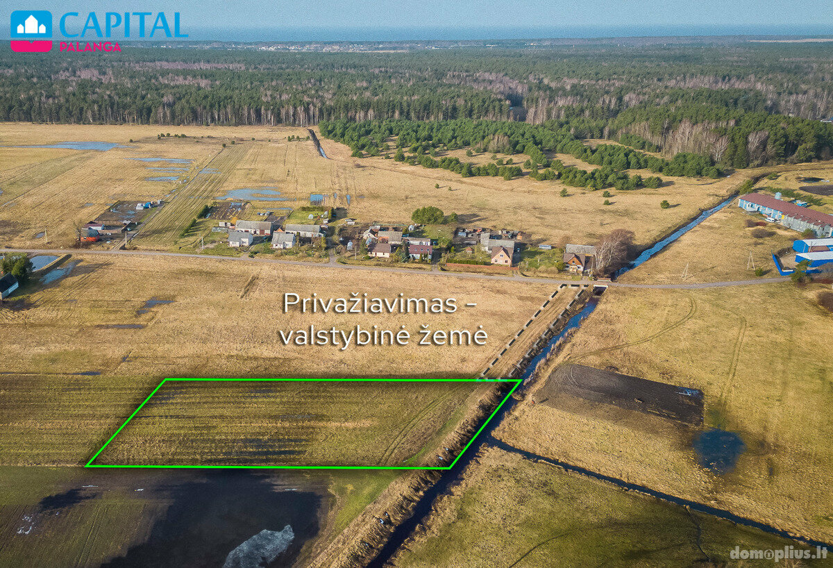Land for sale Kretingos rajono sav., Užpelkiuose