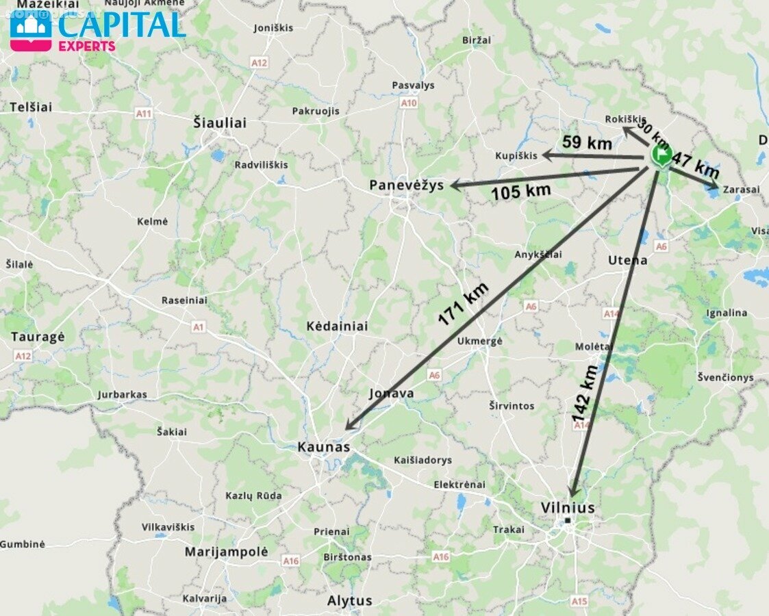 Land for sale Rokiškio rajono sav., Anapolyje