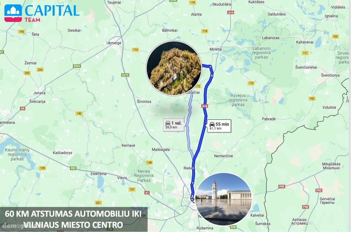 Parduodamas sklypas Molėtų rajono sav., Žalvariuose
