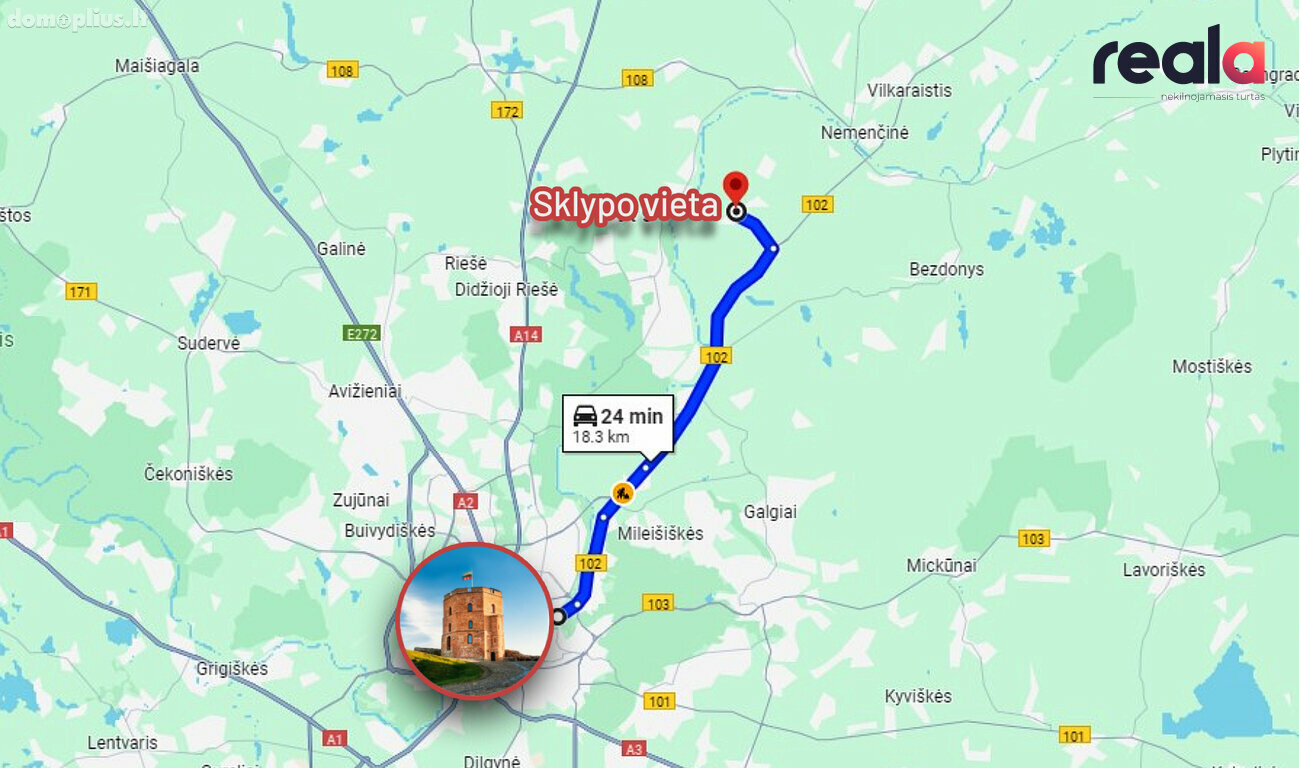 Участок Vilniaus rajono sav., Sakiškėse