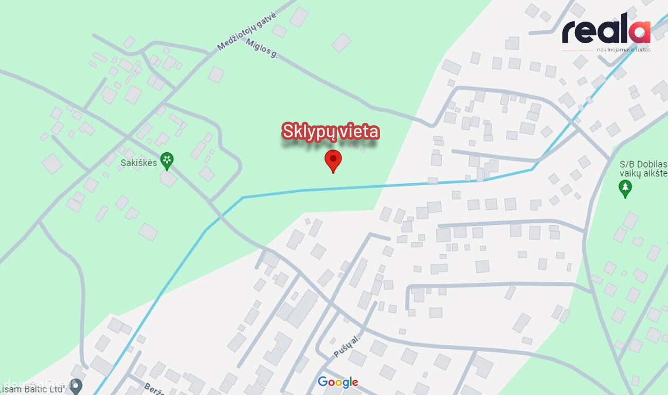 Участок Vilniaus rajono sav., Sakiškėse
