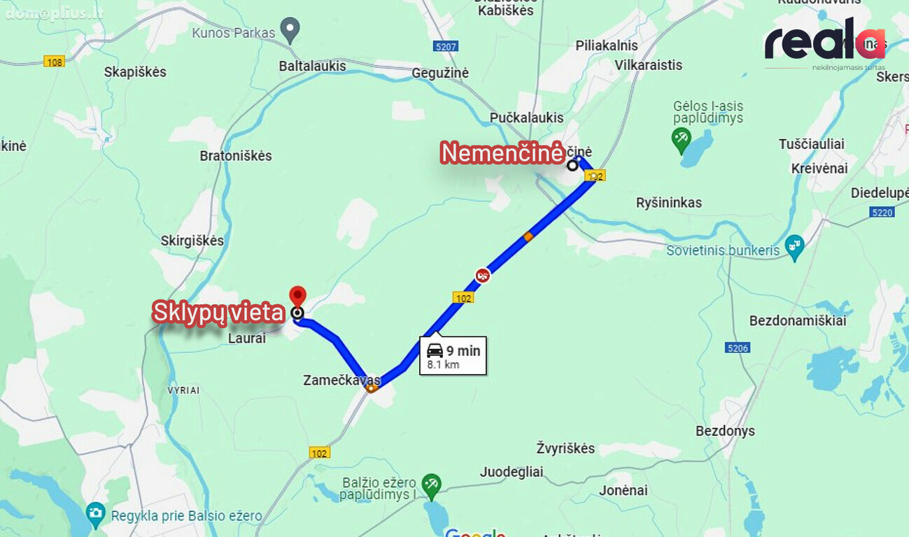 Участок Vilniaus rajono sav., Sakiškėse