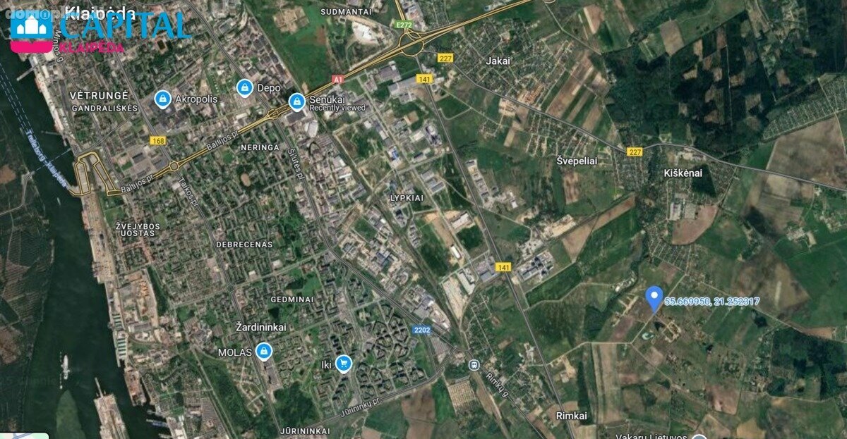 Участок Klaipėdos rajono sav., Rimkuose