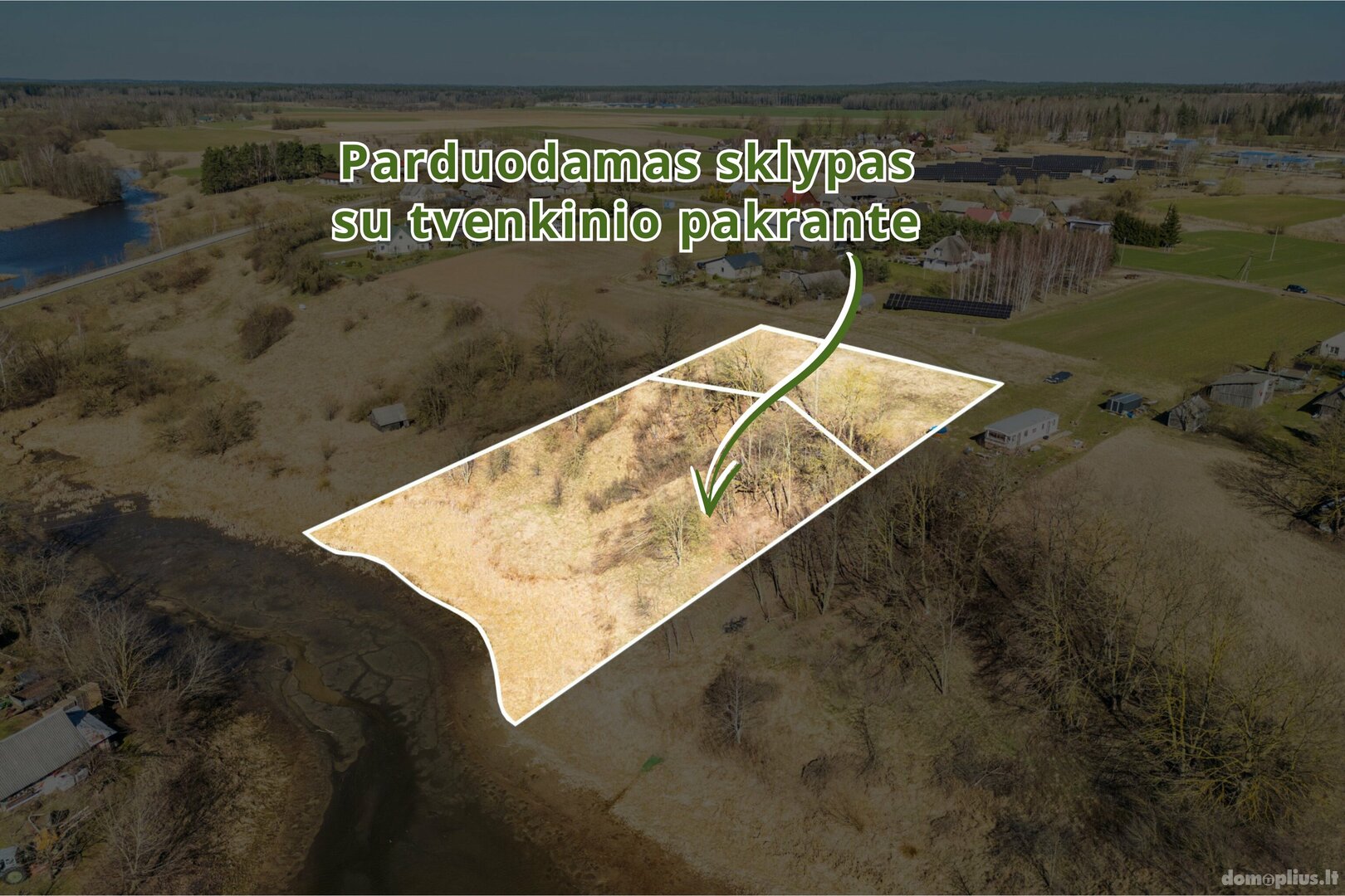 Parduodamas sklypas Elektrėnų sav., Alesninkuose, Užupio g.
