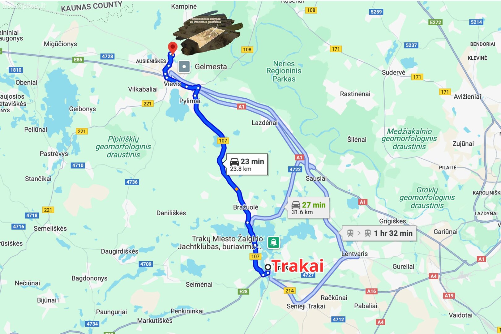 Parduodamas sklypas Elektrėnų sav., Alesninkuose, Užupio g.