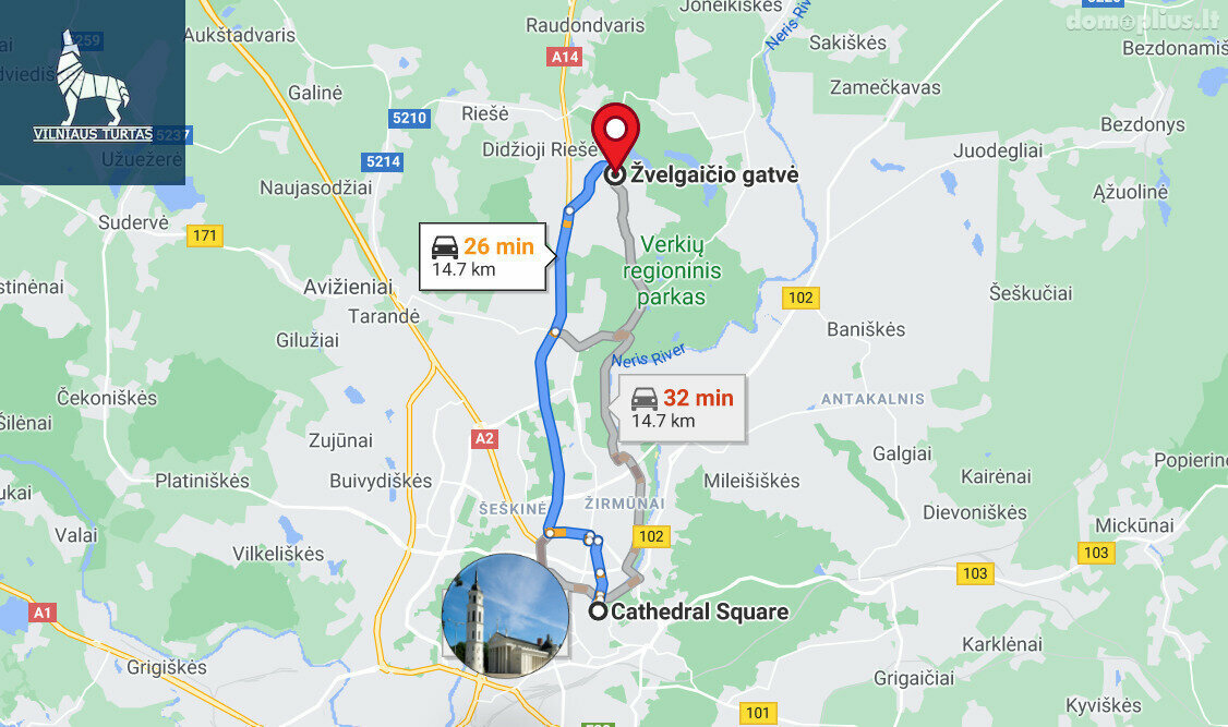 Parduodamas sklypas Vilnius, Vilniuje