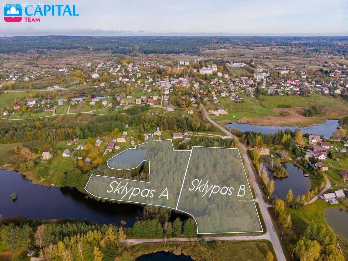 Parduodamas sklypas Trakų rajono sav., Aukštadvaryje, Verknės g.