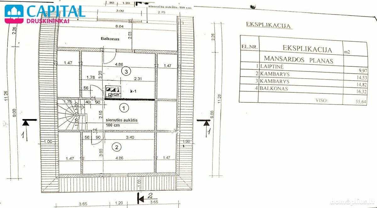 Parduodamas sklypas Lazdijų rajono sav., Beržiniuose