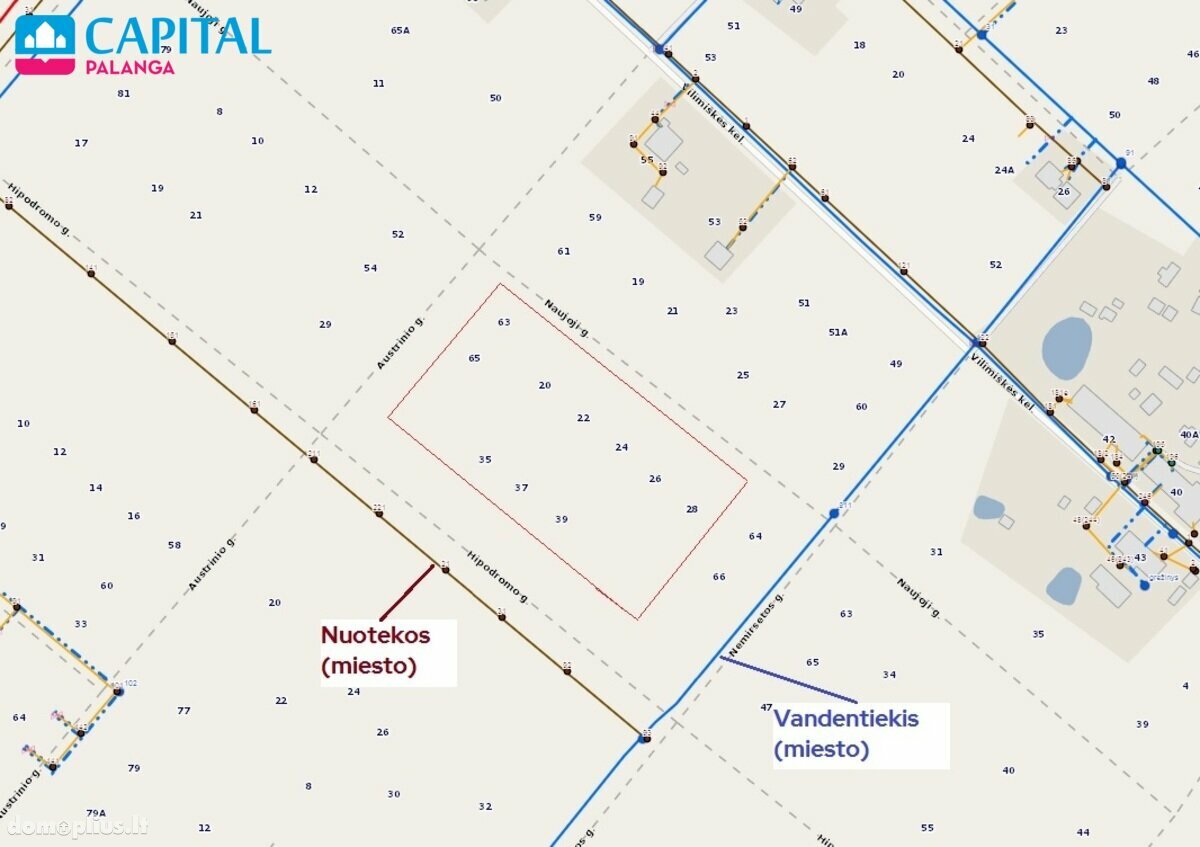 Land for sale Palangoje, Austrinio g.