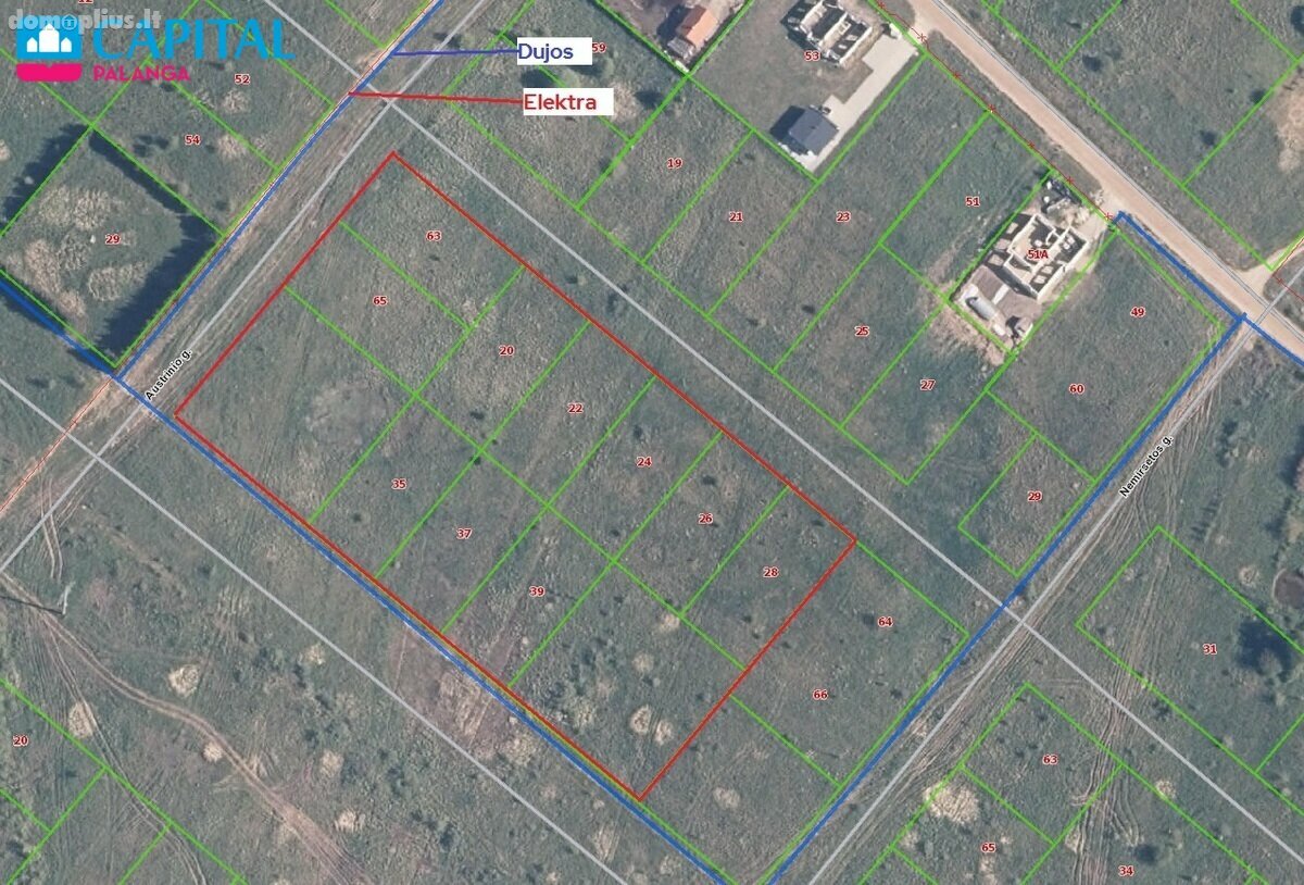 Land for sale Palangoje, Austrinio g.