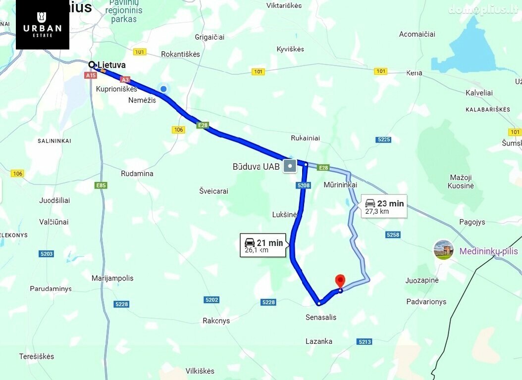 Land for sale Vilniaus rajono sav., Trakeliuose