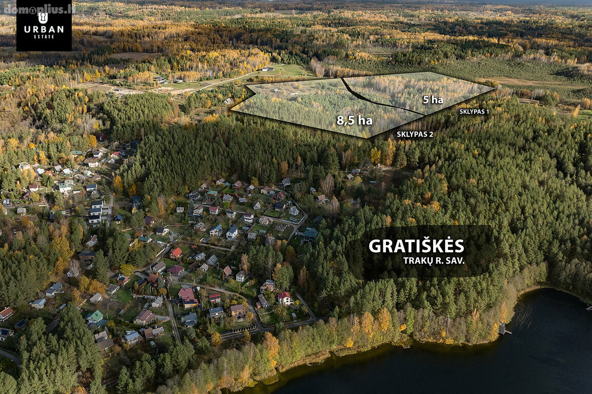 Parduodamas sklypas Trakų rajono sav., Paraisčiuose