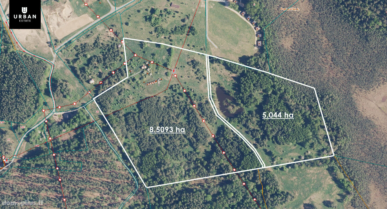 Land for sale Trakų rajono sav., Paraisčiuose