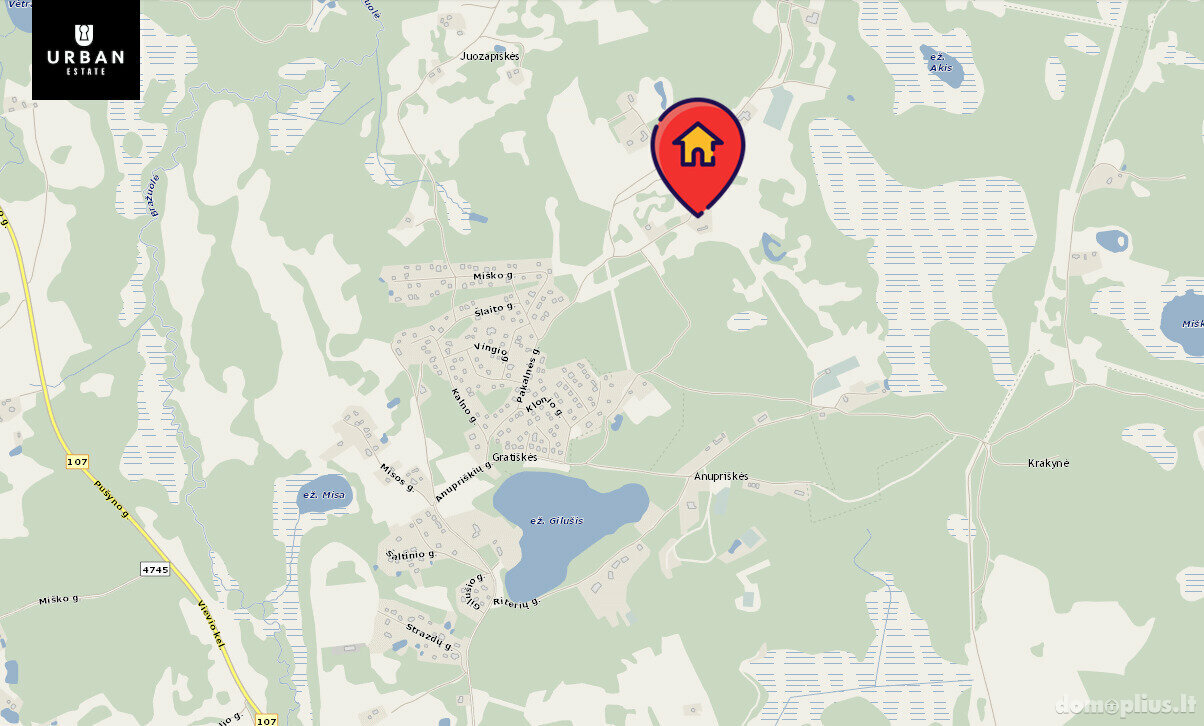 Land for sale Trakų rajono sav., Paraisčiuose