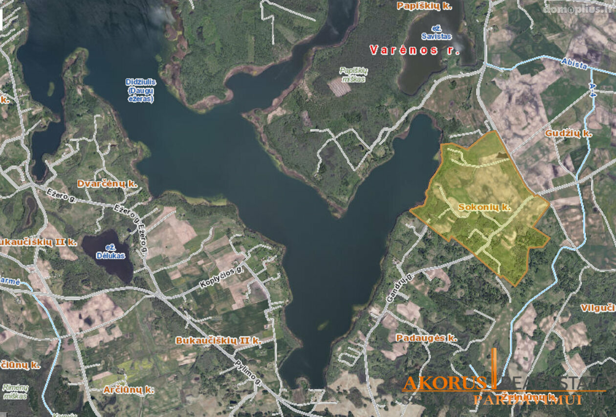 Участок Varėnos rajono sav., Sokonyse