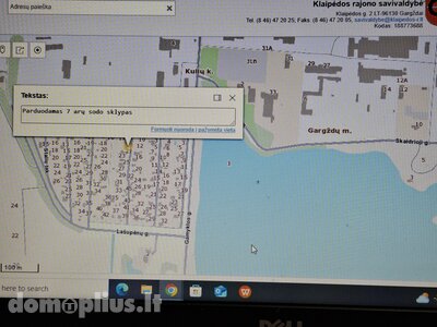 Land for sale Klaipėdos rajono sav., Gargžduose