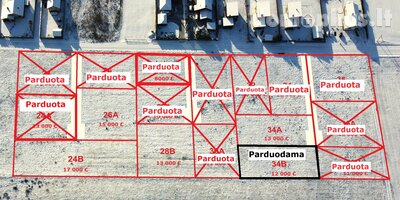 Parduodamas sklypas Kretingos rajono sav., Kiauleikiuose, Smėlio g.