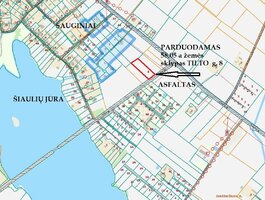 Parduodamas sklypas Šiaulių rajono sav., Sauginiuose