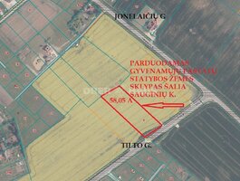Parduodamas sklypas Šiaulių rajono sav., Sauginiuose