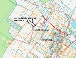 Parduodamas sklypas Šiaulių rajono sav., Pakapėje