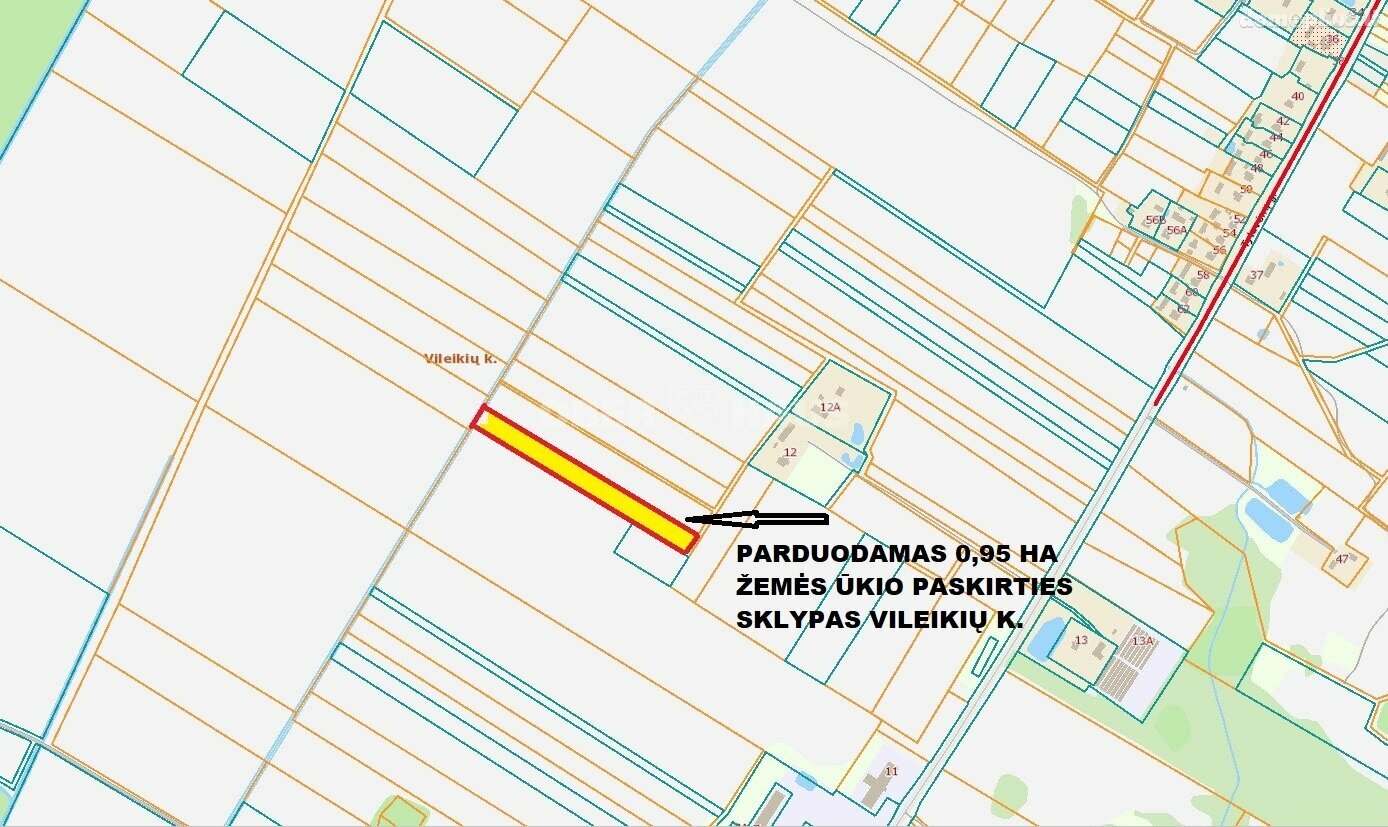 Parduodamas sklypas Šiaulių rajono sav., Pakapėje
